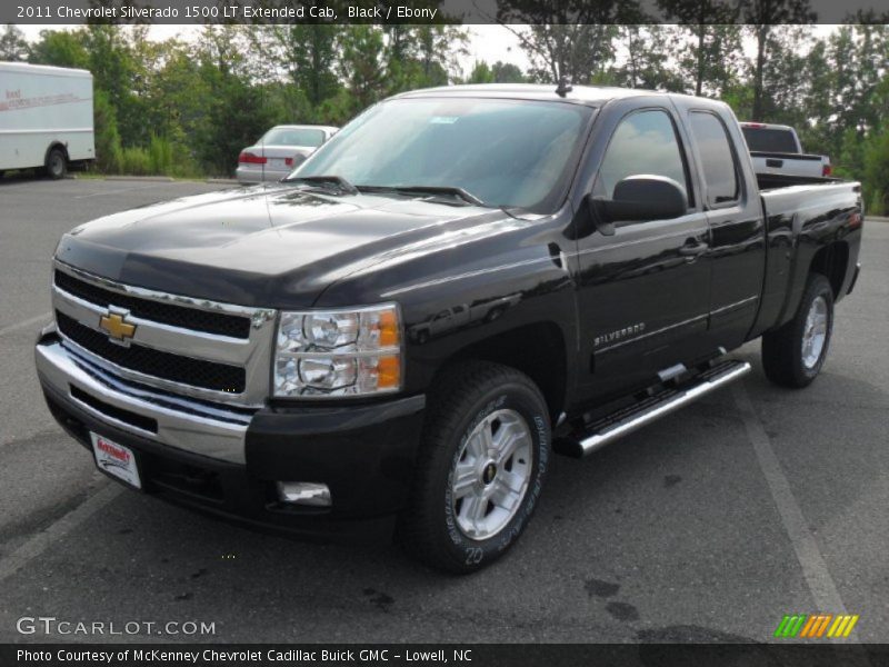 Black / Ebony 2011 Chevrolet Silverado 1500 LT Extended Cab