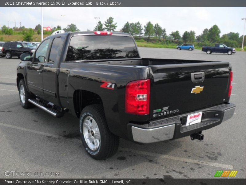 Black / Ebony 2011 Chevrolet Silverado 1500 LT Extended Cab