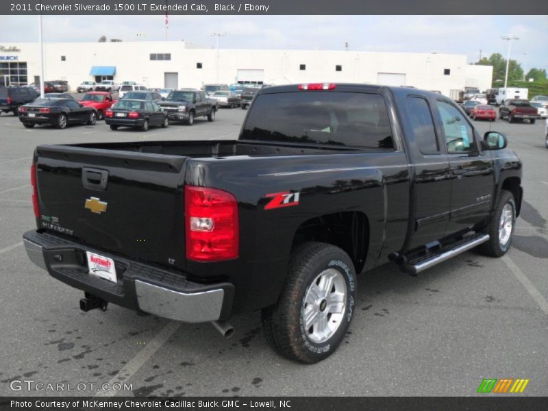 Black / Ebony 2011 Chevrolet Silverado 1500 LT Extended Cab