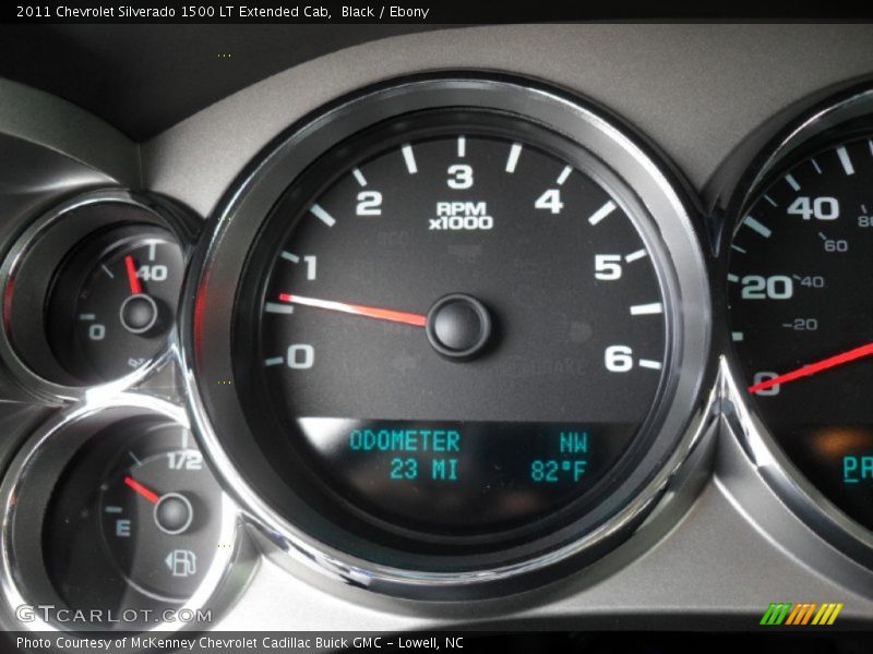 Black / Ebony 2011 Chevrolet Silverado 1500 LT Extended Cab