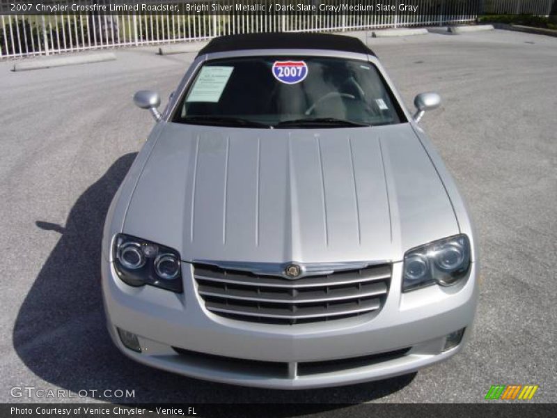 Bright Silver Metallic / Dark Slate Gray/Medium Slate Gray 2007 Chrysler Crossfire Limited Roadster
