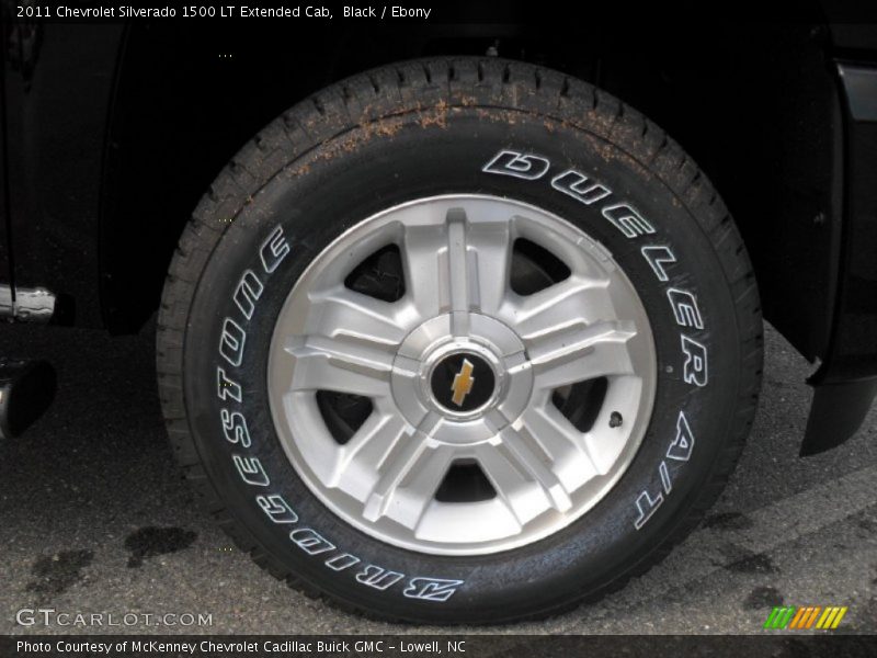 Black / Ebony 2011 Chevrolet Silverado 1500 LT Extended Cab