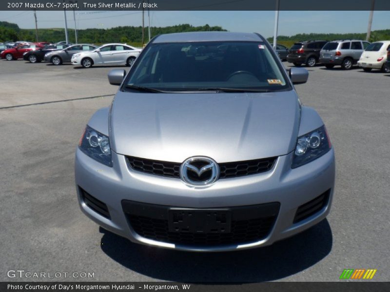 True Silver Metallic / Black 2007 Mazda CX-7 Sport