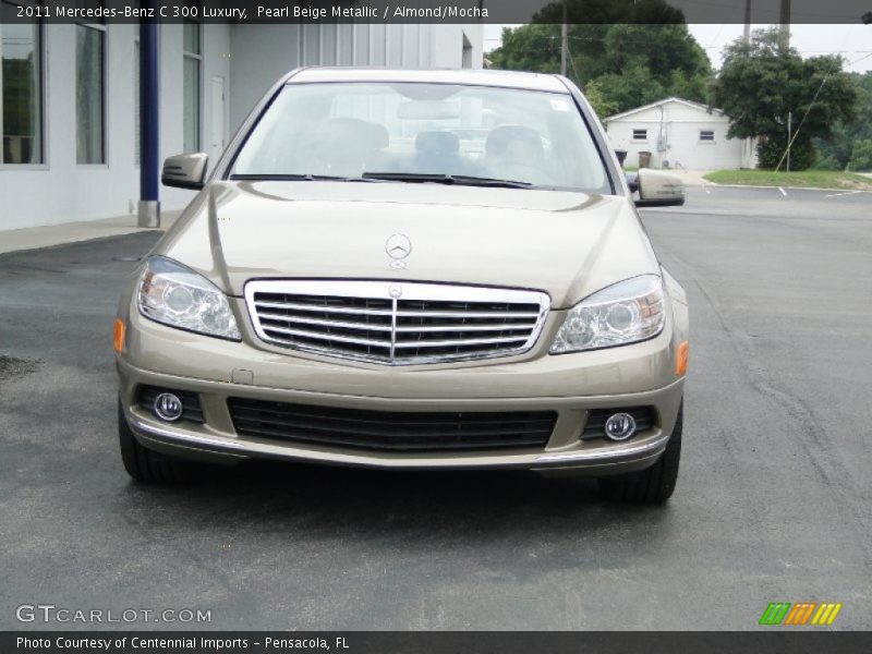 Pearl Beige Metallic / Almond/Mocha 2011 Mercedes-Benz C 300 Luxury