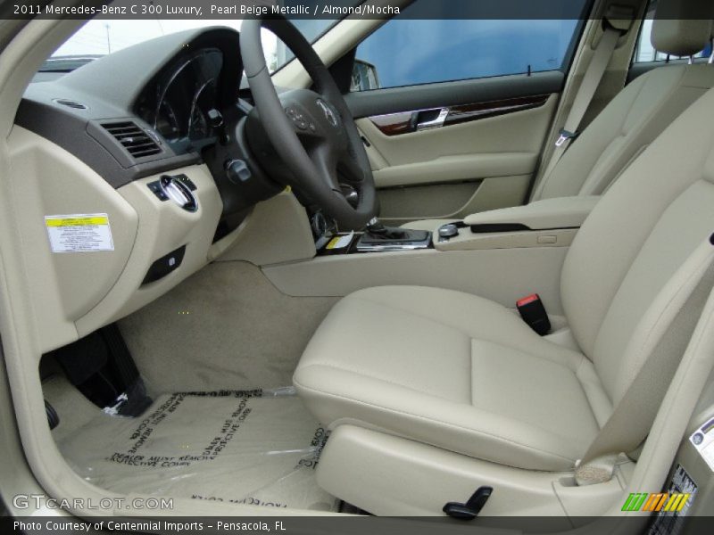 Pearl Beige Metallic / Almond/Mocha 2011 Mercedes-Benz C 300 Luxury