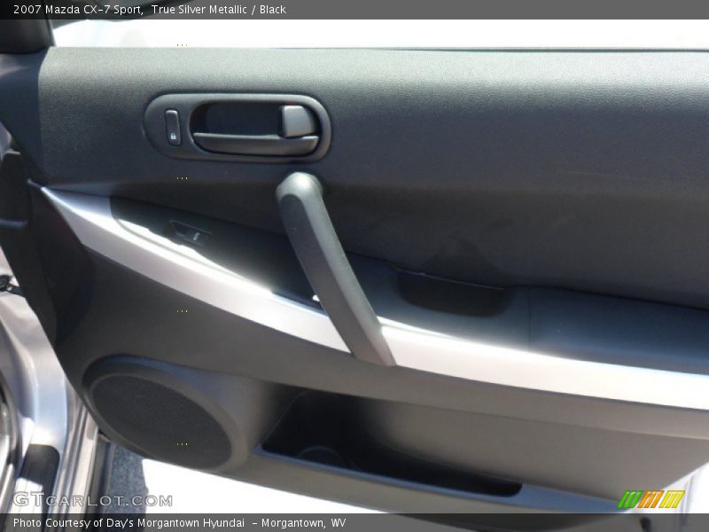 True Silver Metallic / Black 2007 Mazda CX-7 Sport
