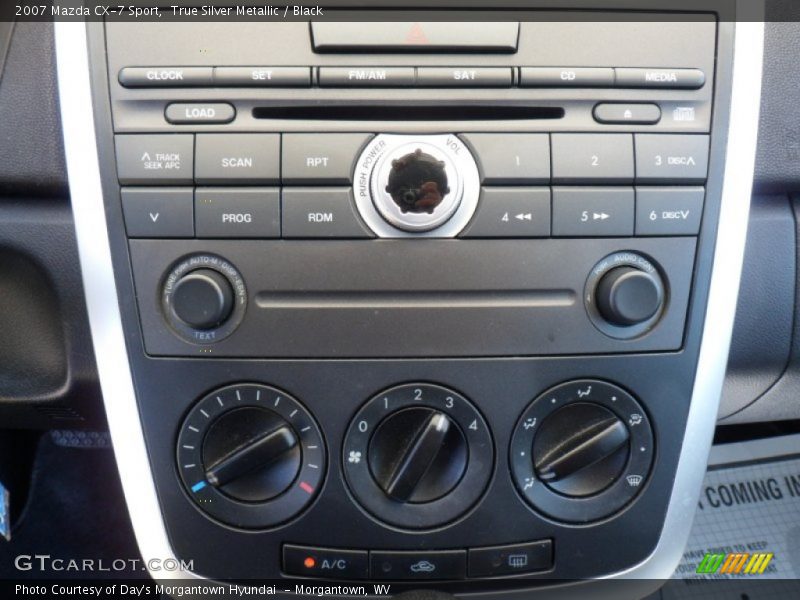 True Silver Metallic / Black 2007 Mazda CX-7 Sport