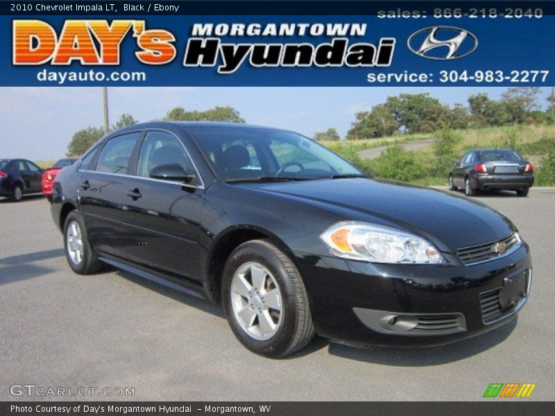 Black / Ebony 2010 Chevrolet Impala LT
