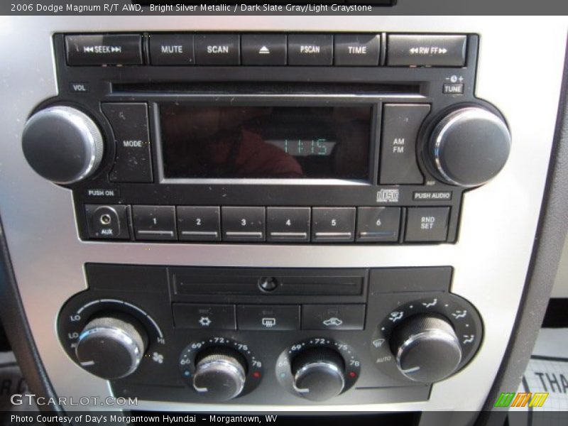 Controls of 2006 Magnum R/T AWD