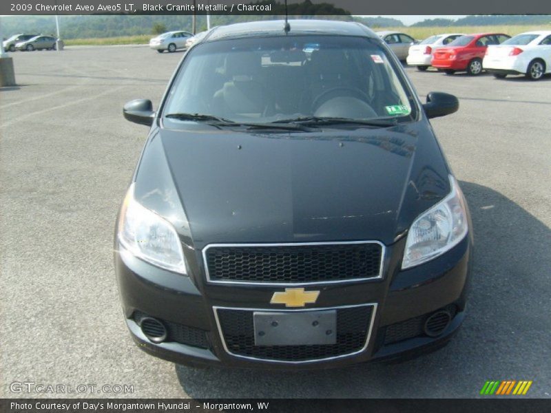 Black Granite Metallic / Charcoal 2009 Chevrolet Aveo Aveo5 LT