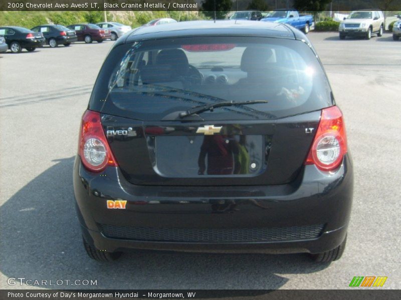 Black Granite Metallic / Charcoal 2009 Chevrolet Aveo Aveo5 LT
