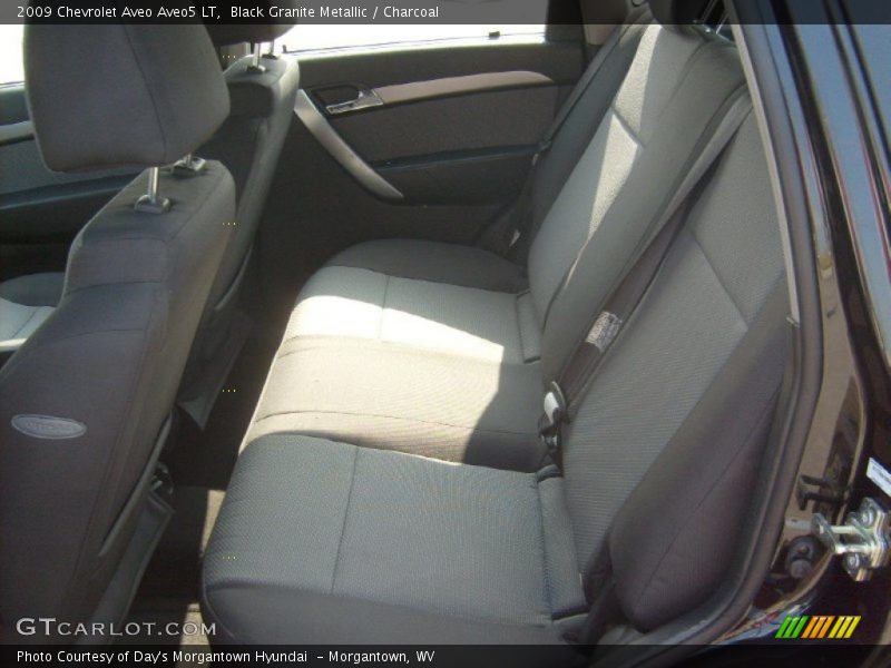 Black Granite Metallic / Charcoal 2009 Chevrolet Aveo Aveo5 LT