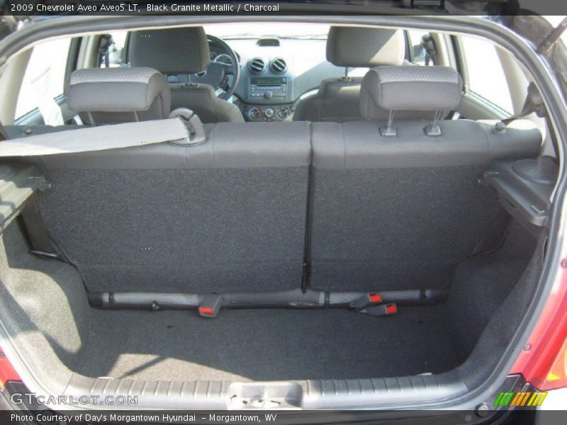 Black Granite Metallic / Charcoal 2009 Chevrolet Aveo Aveo5 LT