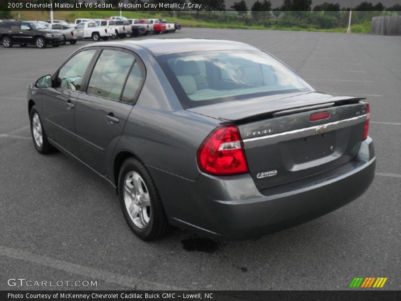 Medium Gray Metallic / Gray 2005 Chevrolet Malibu LT V6 Sedan
