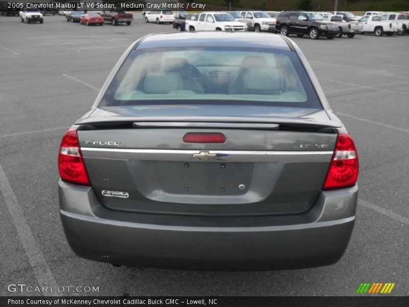 Medium Gray Metallic / Gray 2005 Chevrolet Malibu LT V6 Sedan