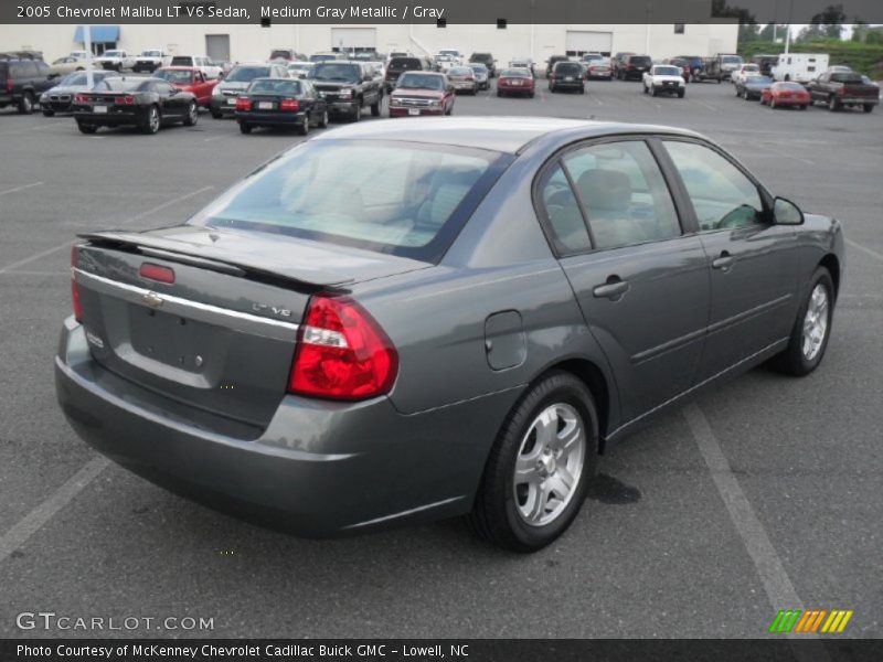 Medium Gray Metallic / Gray 2005 Chevrolet Malibu LT V6 Sedan