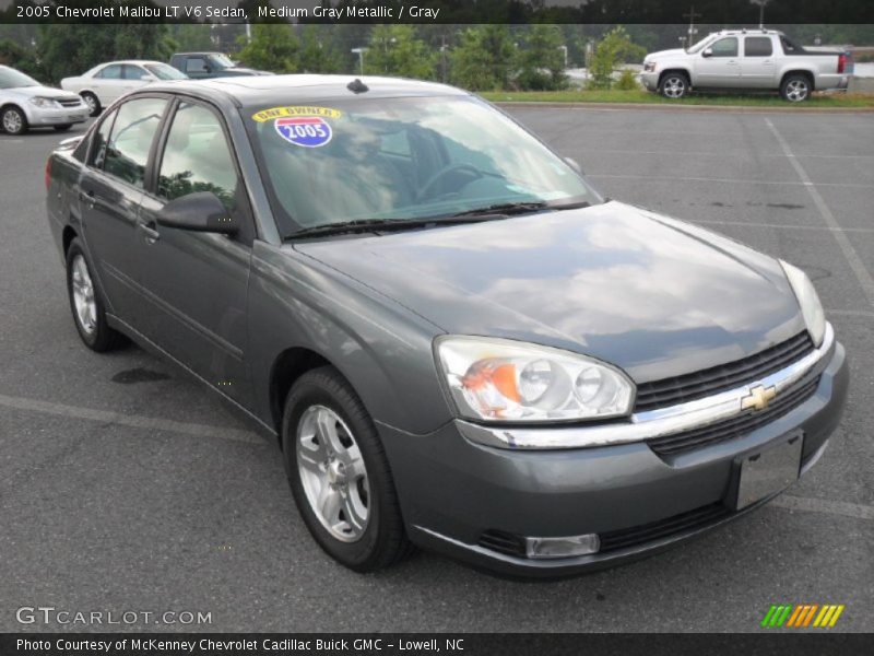 Medium Gray Metallic / Gray 2005 Chevrolet Malibu LT V6 Sedan