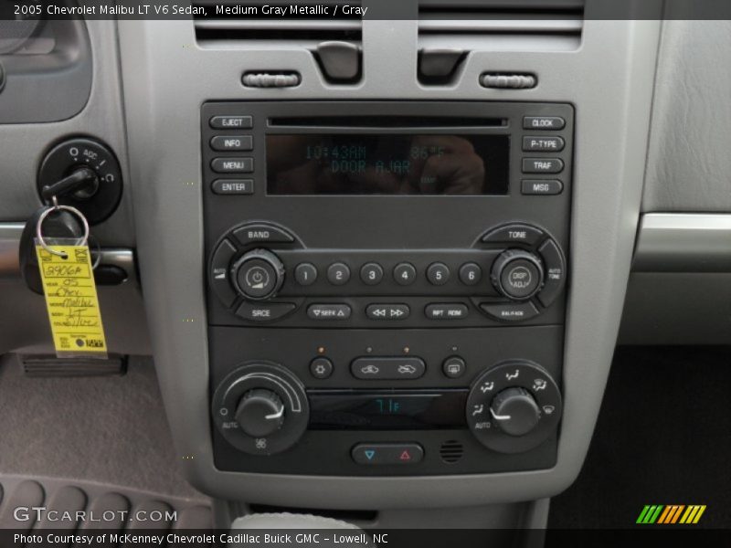 Medium Gray Metallic / Gray 2005 Chevrolet Malibu LT V6 Sedan
