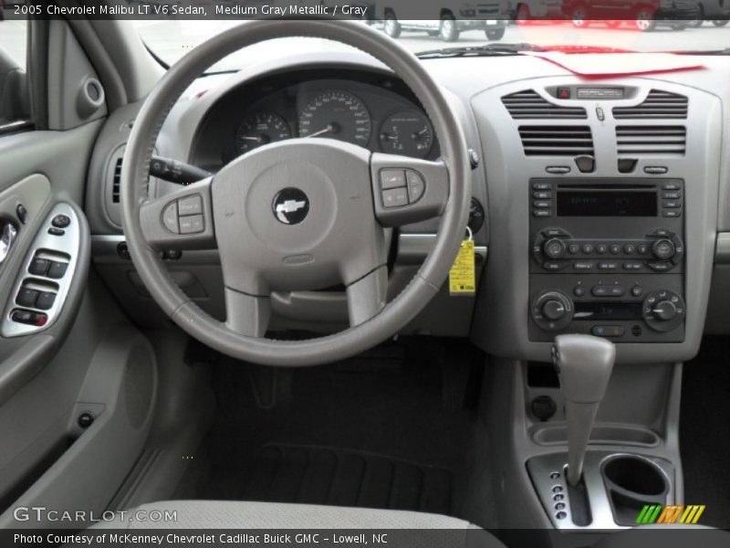 Medium Gray Metallic / Gray 2005 Chevrolet Malibu LT V6 Sedan