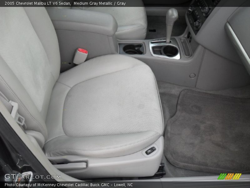 Medium Gray Metallic / Gray 2005 Chevrolet Malibu LT V6 Sedan
