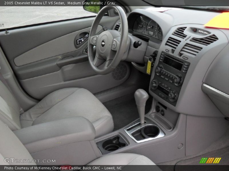 Medium Gray Metallic / Gray 2005 Chevrolet Malibu LT V6 Sedan