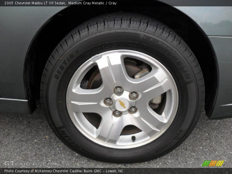 Medium Gray Metallic / Gray 2005 Chevrolet Malibu LT V6 Sedan