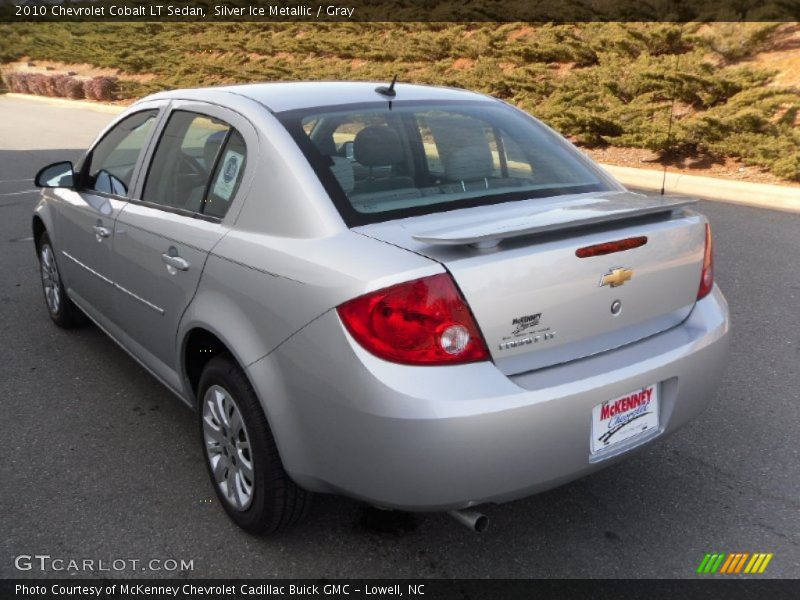 Silver Ice Metallic / Gray 2010 Chevrolet Cobalt LT Sedan