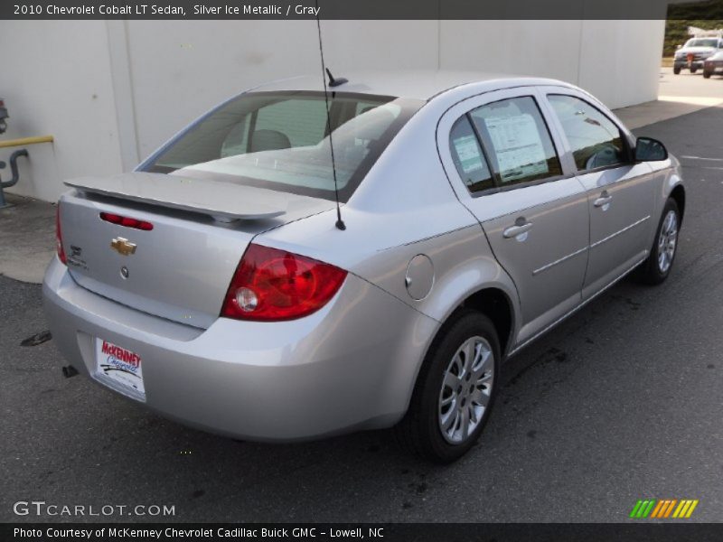 Silver Ice Metallic / Gray 2010 Chevrolet Cobalt LT Sedan