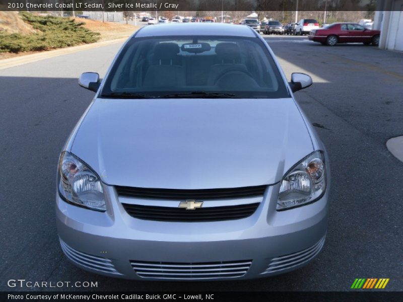 Silver Ice Metallic / Gray 2010 Chevrolet Cobalt LT Sedan