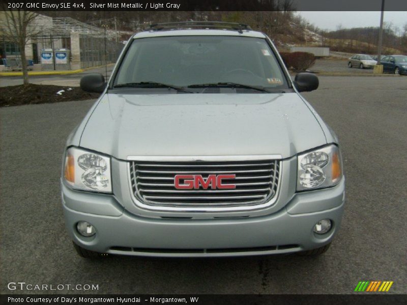 Silver Mist Metallic / Light Gray 2007 GMC Envoy SLE 4x4