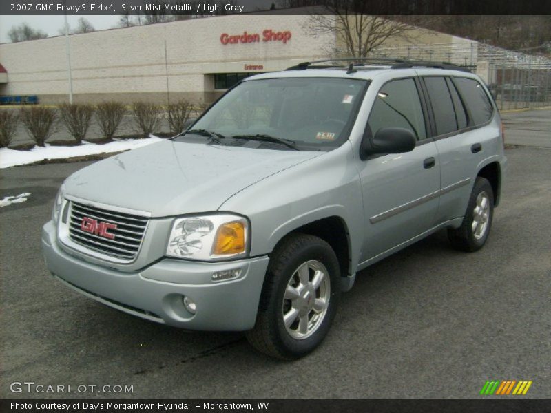 Silver Mist Metallic / Light Gray 2007 GMC Envoy SLE 4x4