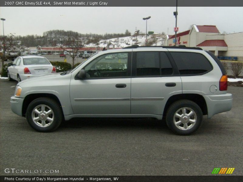 Silver Mist Metallic / Light Gray 2007 GMC Envoy SLE 4x4