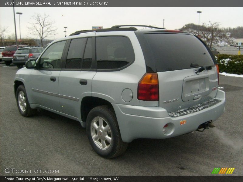 Silver Mist Metallic / Light Gray 2007 GMC Envoy SLE 4x4