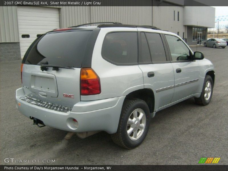 Silver Mist Metallic / Light Gray 2007 GMC Envoy SLE 4x4