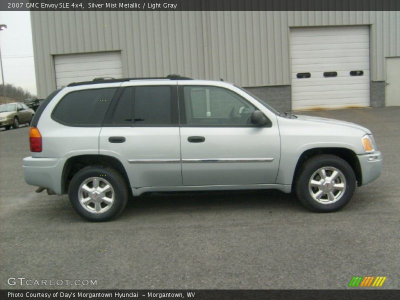 Silver Mist Metallic / Light Gray 2007 GMC Envoy SLE 4x4