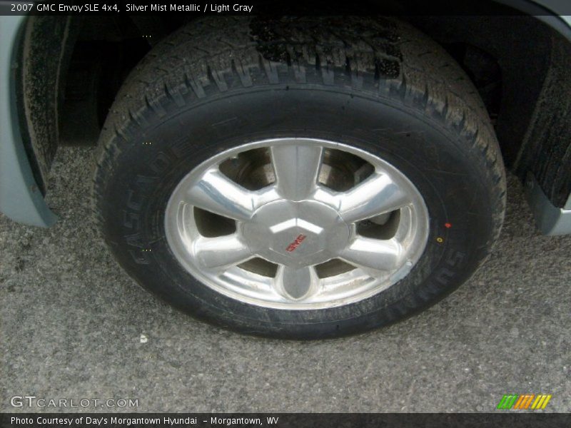 Silver Mist Metallic / Light Gray 2007 GMC Envoy SLE 4x4
