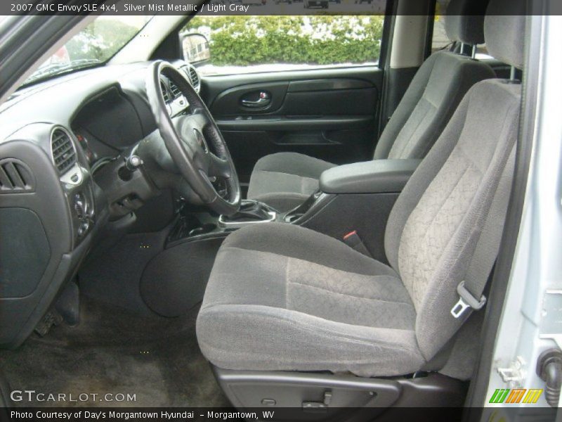 Silver Mist Metallic / Light Gray 2007 GMC Envoy SLE 4x4
