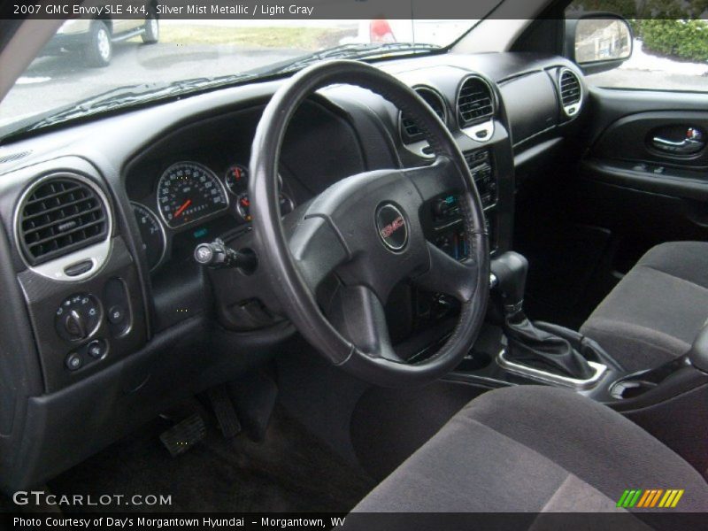 Silver Mist Metallic / Light Gray 2007 GMC Envoy SLE 4x4