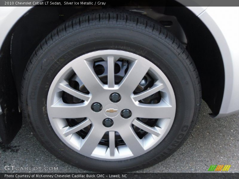 Silver Ice Metallic / Gray 2010 Chevrolet Cobalt LT Sedan