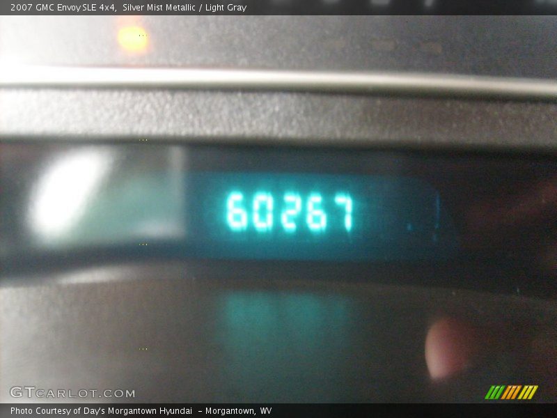 Silver Mist Metallic / Light Gray 2007 GMC Envoy SLE 4x4