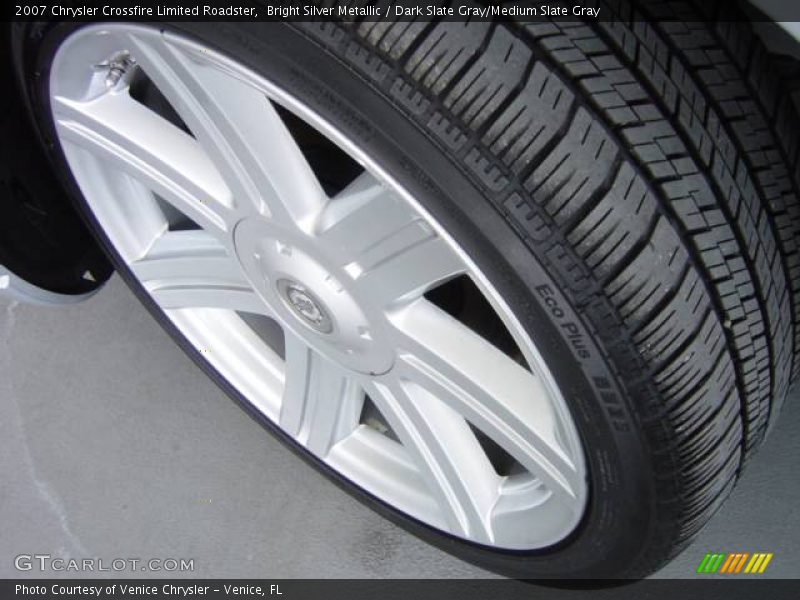 Bright Silver Metallic / Dark Slate Gray/Medium Slate Gray 2007 Chrysler Crossfire Limited Roadster