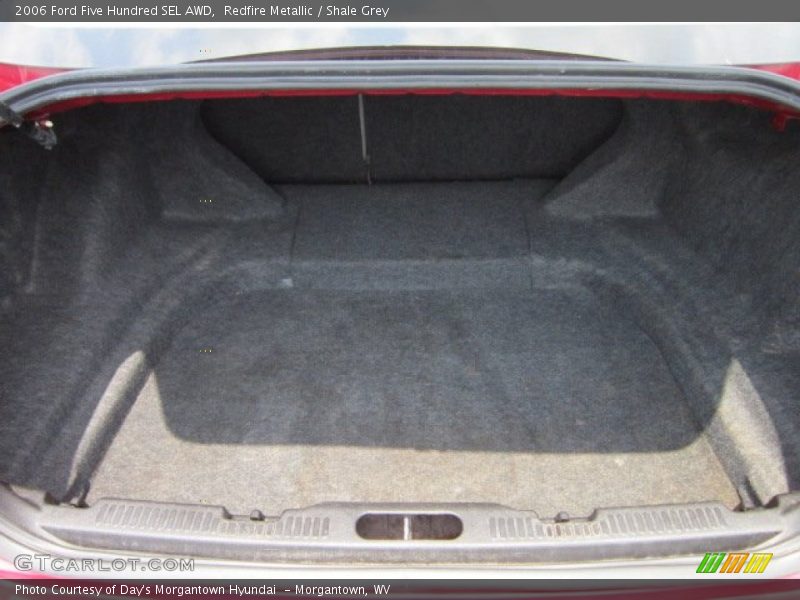  2006 Five Hundred SEL AWD Trunk