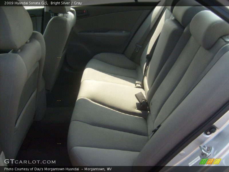 Bright Silver / Gray 2009 Hyundai Sonata GLS