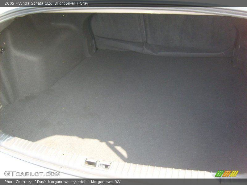Bright Silver / Gray 2009 Hyundai Sonata GLS