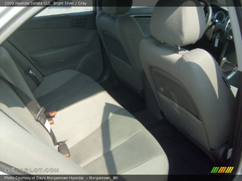 Bright Silver / Gray 2009 Hyundai Sonata GLS
