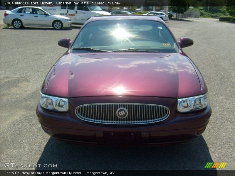 Cabernet Red Metallic / Medium Gray 2004 Buick LeSabre Custom