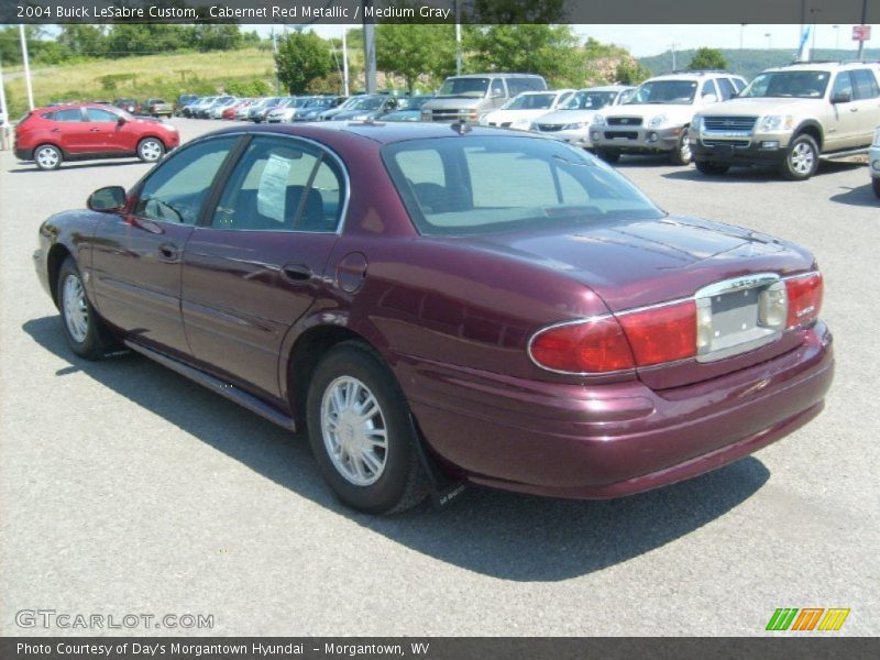 Cabernet Red Metallic / Medium Gray 2004 Buick LeSabre Custom