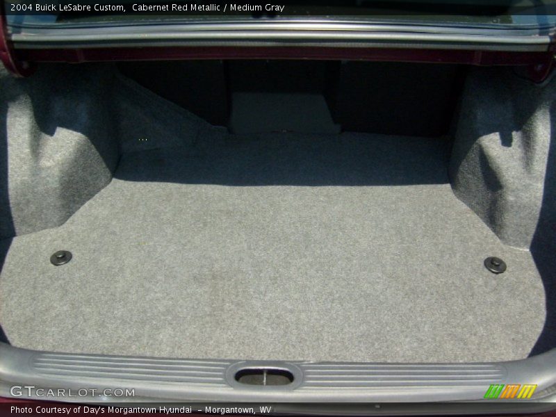 Cabernet Red Metallic / Medium Gray 2004 Buick LeSabre Custom