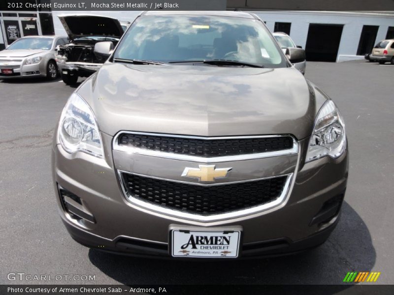 Mocha Steel Metallic / Jet Black 2012 Chevrolet Equinox LT