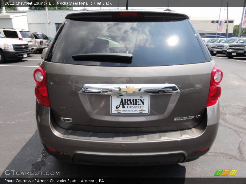 Mocha Steel Metallic / Jet Black 2012 Chevrolet Equinox LT